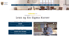 Desktop Screenshot of leankursus.dk