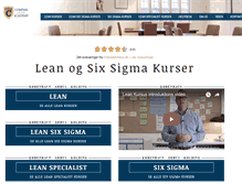 Tablet Screenshot of leankursus.dk